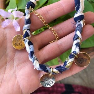 Braided Charm Bracelet